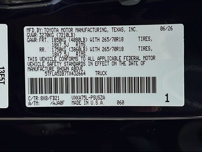 2026 Toyota Tundra SR5