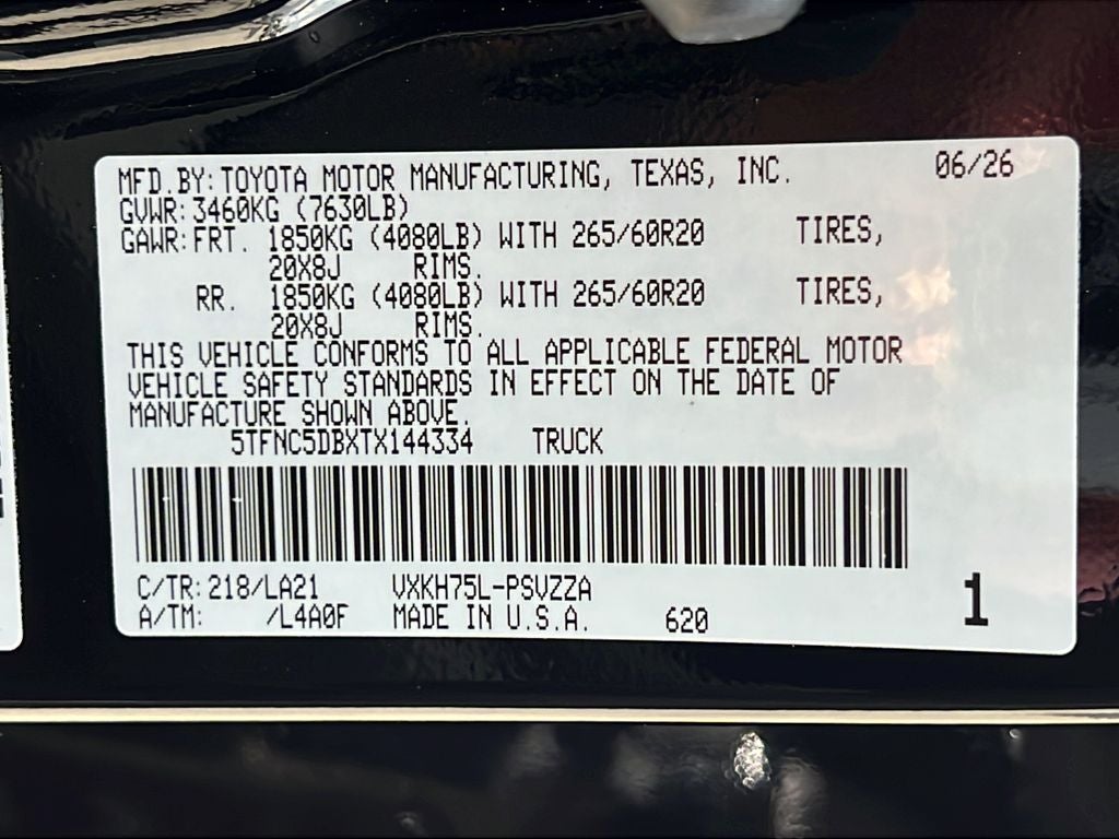 2026 Toyota Tundra i-FORCE MAX Tundra Platinum