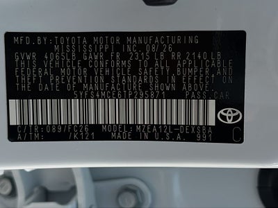 2026 Toyota Corolla SE