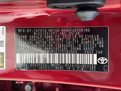 2026 Toyota Corolla SE