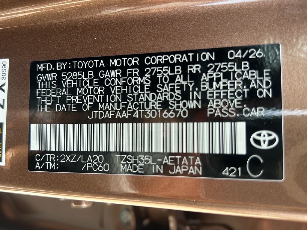 2026 Toyota Toyota Crown Platinum