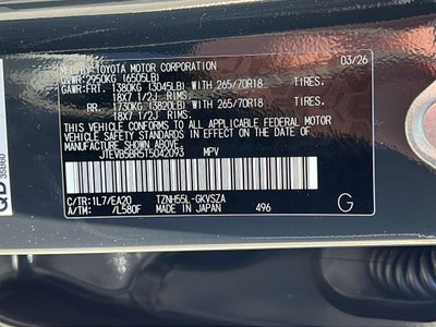 2026 Toyota 4Runner i-FORCE MAX 4Runner TRD Off-Road Premium