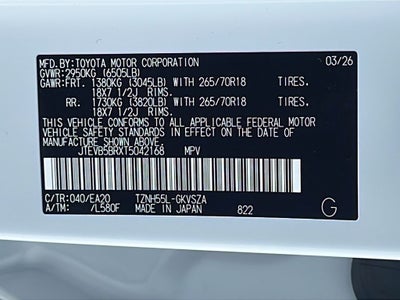 2026 Toyota 4Runner i-FORCE MAX 4Runner TRD Off-Road Premium