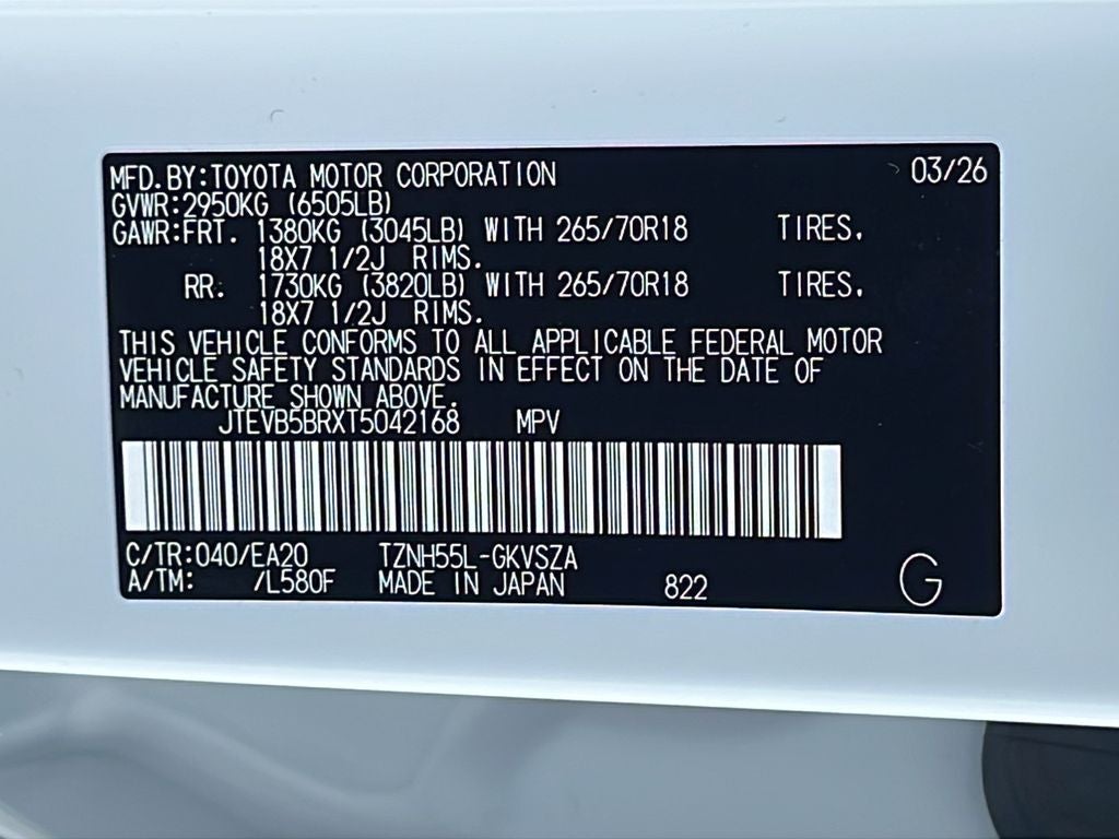 2026 Toyota 4Runner i-FORCE MAX 4Runner TRD Off-Road Premium