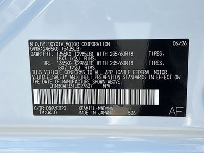 2026 Toyota bZ XLE