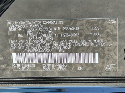 2026 Toyota bZ XLE