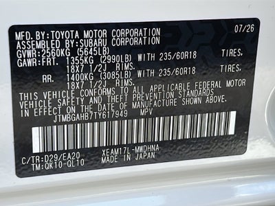 2026 Toyota bZ Woodland Premium