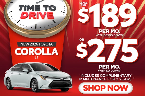 2026 Toyota Corolla LE