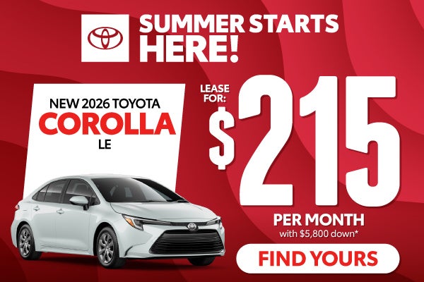 2026 Toyota Corolla LE